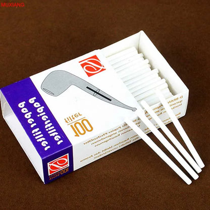 MUX -  100 Pcs/pack  3MM Paper Smoking Pipe Filter for Acrylic Mouthpiece