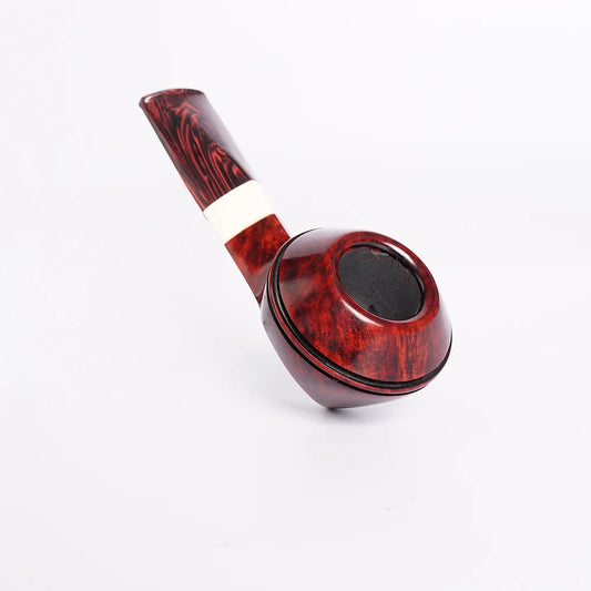 MUX -  Handmade Cumberland Bull Dog Briar Wood Tobacco Pipe