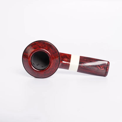 MUX -  Handmade Cumberland Bull Dog Briar Wood Tobacco Pipe