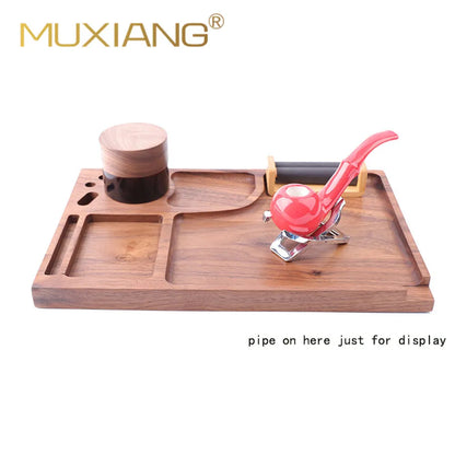 MUX - Walnut Wood Heather Tobacco Pipe Tray