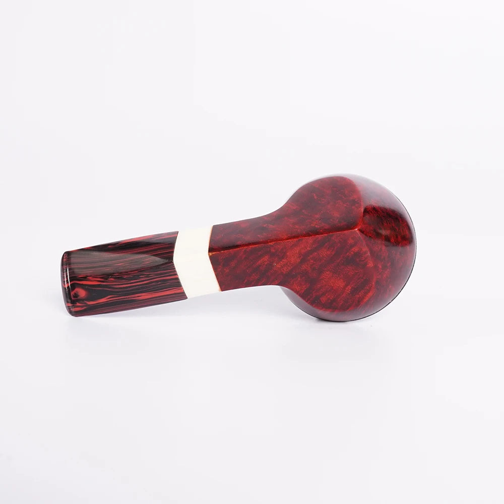 MUX -  Handmade Cumberland Bull Dog Briar Wood Tobacco Pipe