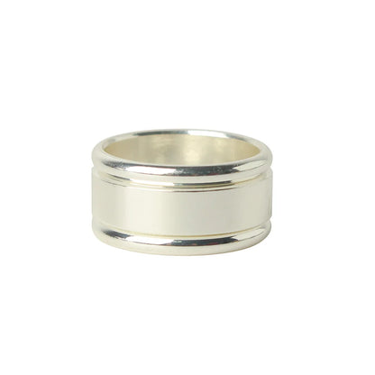 Stunning Silver Metal Rings. Perfect for Adorning Your Tobacco Pipes - 10 Styles & Sizes