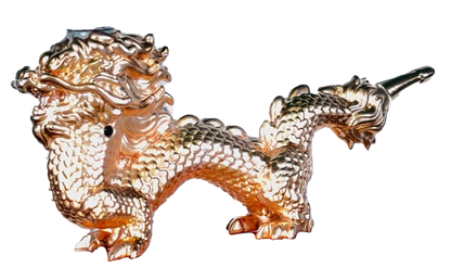 222mm Chinese Dragon - Smoking Pipe Variable Finishes