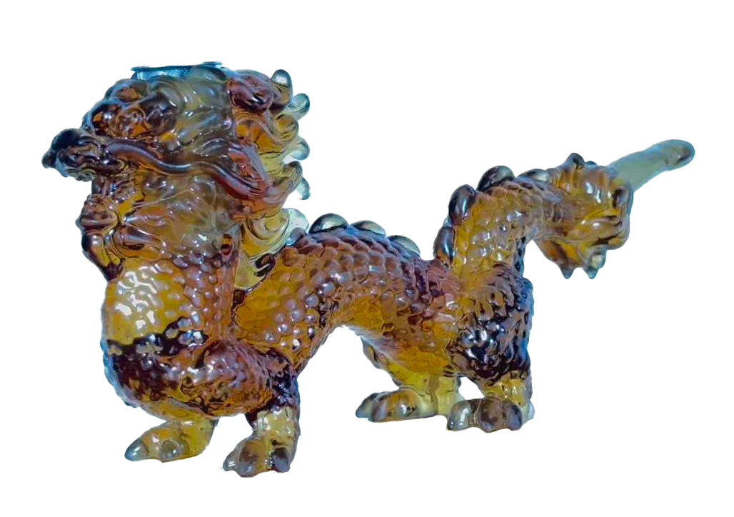 222mm Chinese Dragon - Smoking Pipe Variable Finishes